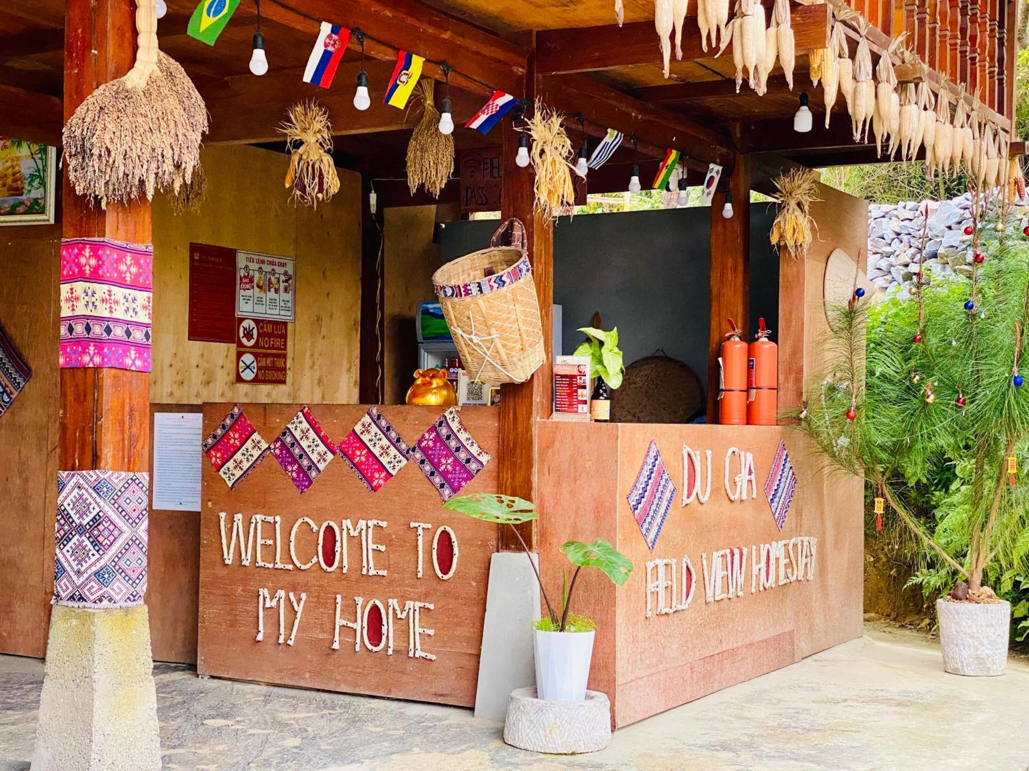 Du Gia Field View Homestay Làng Cac المظهر الخارجي الصورة