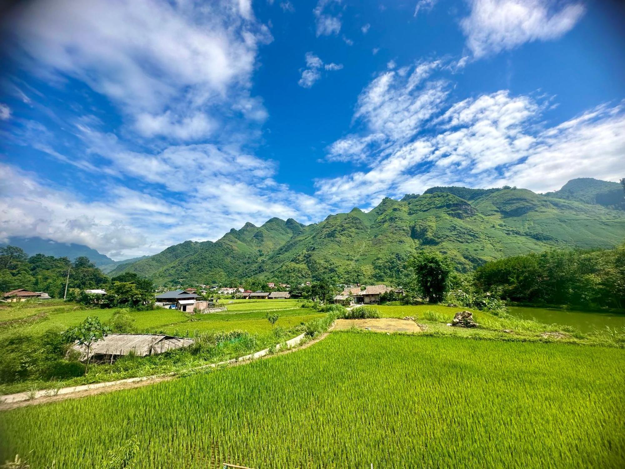 Du Gia Field View Homestay Làng Cac المظهر الخارجي الصورة